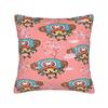 Pillow Case TONY TONY Chopper Soft  Pillow Cover For Living Room Sofa Retro Trendy Pillowcases