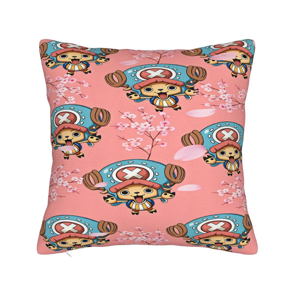 Pillow Case TONY TONY Chopper Soft Pillow Cover For Living Room Sofa Retro Trendy Pillowcases