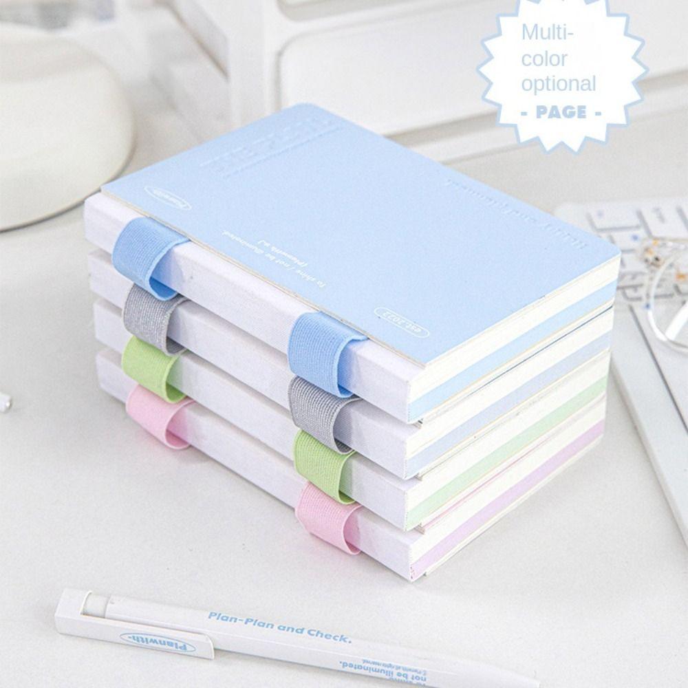 Тетрадь из искусственной кожи с подкладкой, цветные страницы, формат А6, блокнот для записей студентов