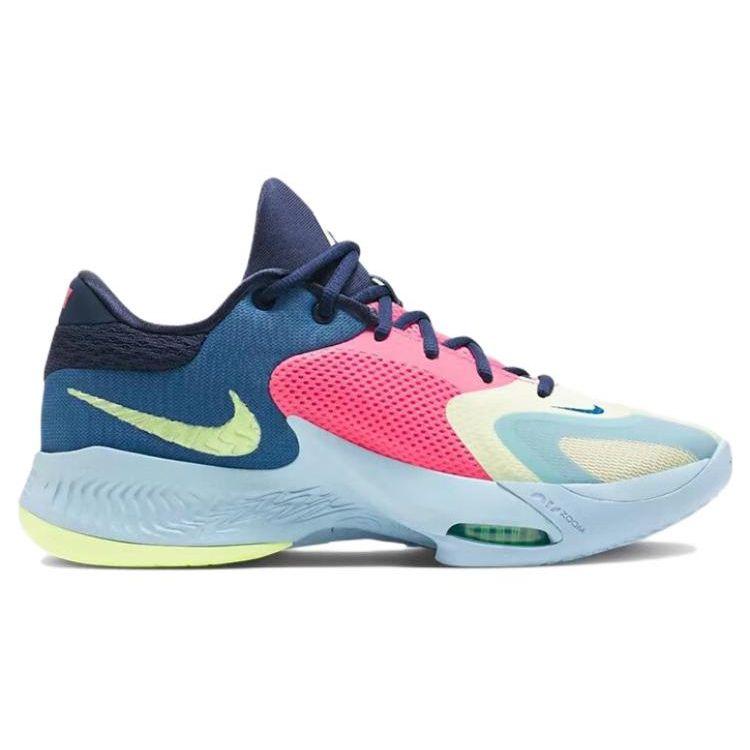 Nike Zoom Freak 4 EP NRG Unknown Мужские кроссовки Синие Dark-Marina-Blue Pink-Gaze ​​DO9678-400