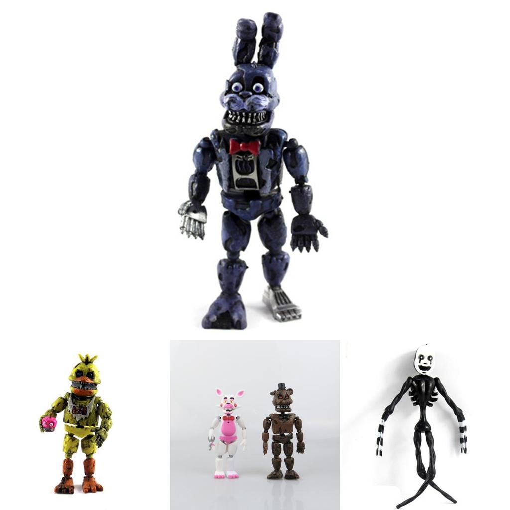 Премиум 19см Fnaf Five Nights At Freddy's 6шт ПВХ Фигурки Для Творческой Игры