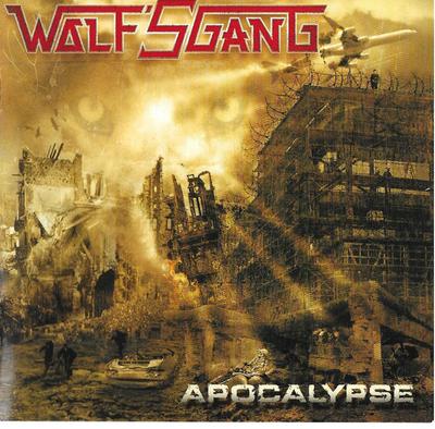 CD WOLF'S GANG - Apocalypse METAL026 Emanes Metal Re 2011 France Rock Б/У