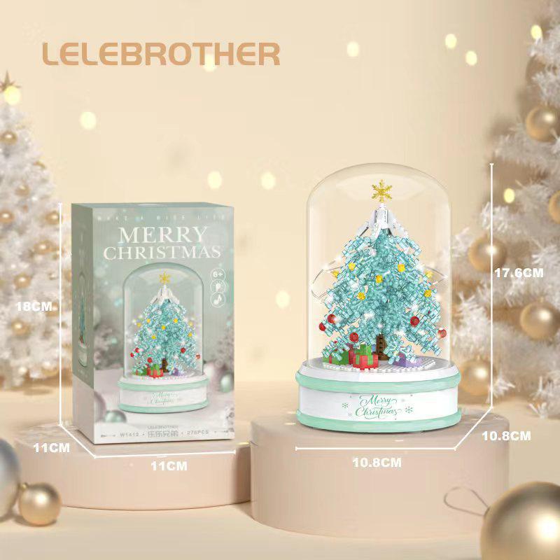 Sakura Treehouse Building Set with Dust Cover - Compatible Toy Blocks Bouquet for Kids, Perfect Arbor Day Gift