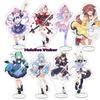 Japan Hololive Vtuber Acrylic Usada Pekora Uruha Rushia Hosimati Suisei Inugami Korone Bags Stand Model Plate Collection Props