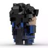 Анимация Персонаж Модель Nightwing MOC Brickhead Building Block Модель Строительная игрушка Подарок