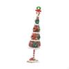 Christmas Donut Tree Statue Ornament Scene Display Prop Figurine Sculpture for Decoration Bedroom