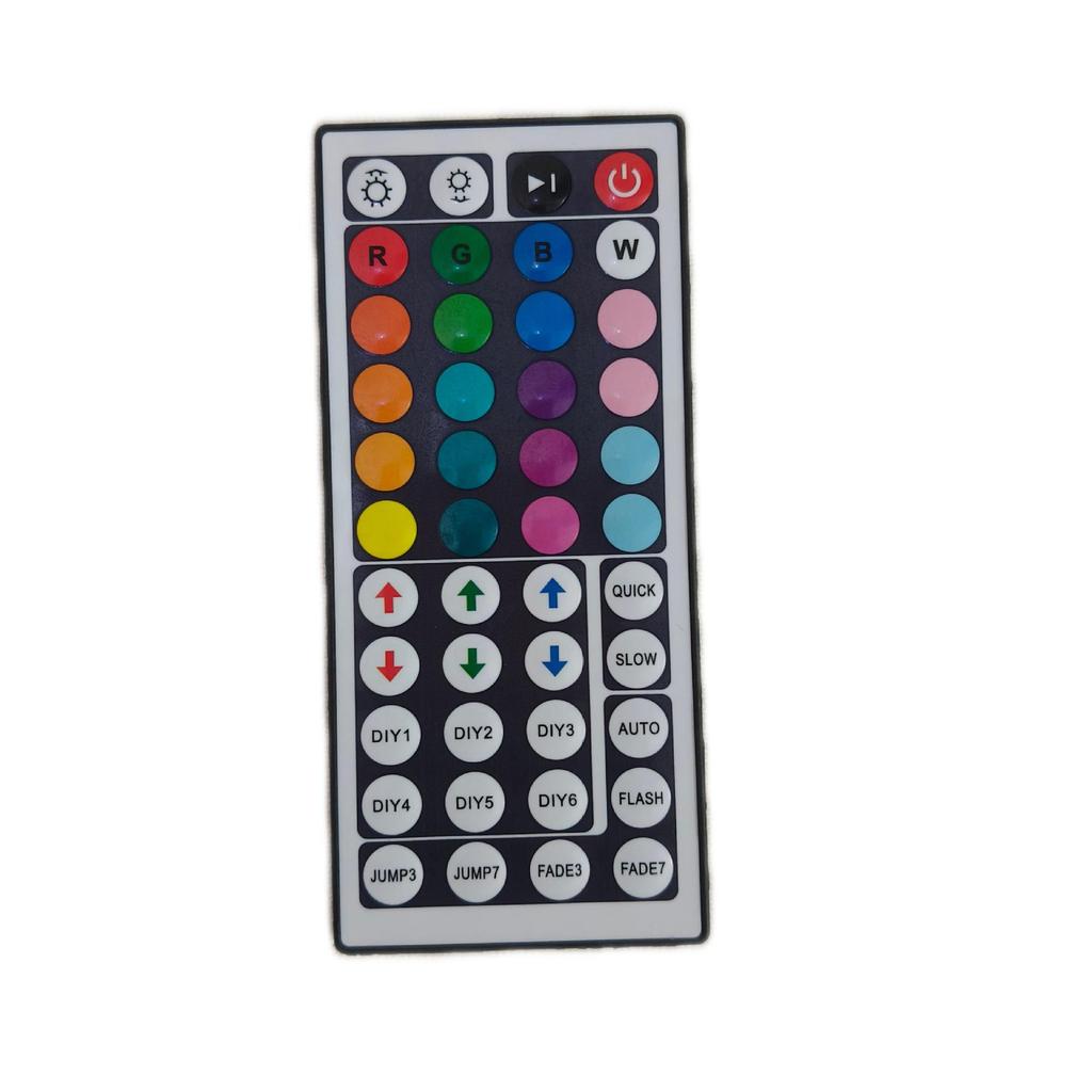 Светодиодная RGB-лента 44 клавиши, ультратонкая, с ИК-пультом дистанционного управления