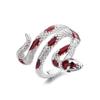 Gothic Snake Ring Adjustable Banquet Jewelry Niche Accessories Light Opening Ring
