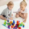 Translucent Montessori Table Toys Creative Sensory Learning Toy Early Education AIDS  Home Playroom