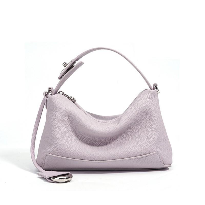 French Casual Cowhide Pillow Bag High-end Handbag Versatile Commuting Shoulder Genuine Leather Women's Crossbody