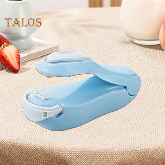 Mini Bag Sealer Heat Seal Tool Sealing Machine Portable 2-in-1 USB Battery Handheld Vacuum Food Sealer for Snacks Vegetable
