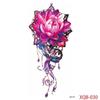 1 шт. временная татуировка подсолнух пион цветок татуировка наклейка женская временная татуировка переносная вода печать поддельная татуировка для мальчика, девочки, мужчины, женщины