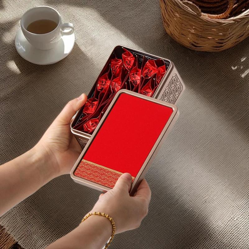 Airtight Smell Proof Herb Storage Container: Stainless Steel Mini Tea Cans Coffee Box