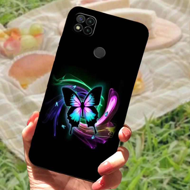 Для Redmi 9C NFC Чехол Модный Роскошный Силиконовый Задняя Крышка Телефона Для Xiaomi Redmi 9A 9C 9T Мягкие Ударопрочные Чехлы Fundas Бампер
