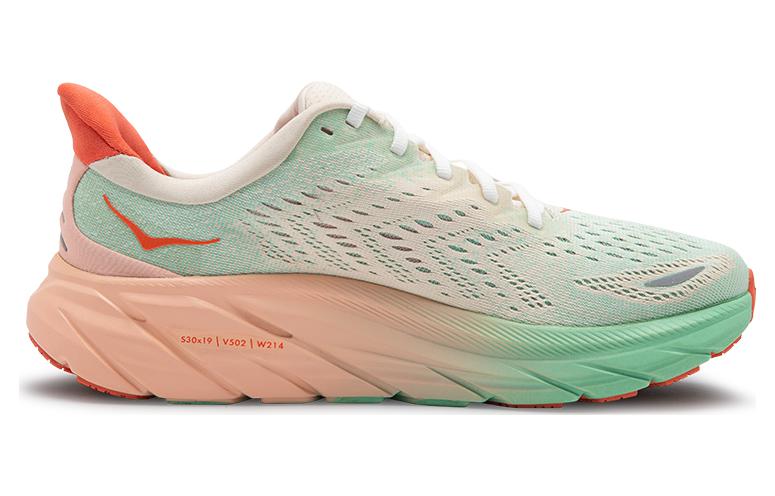 HOKA One One Clifton 8 'Orange Mint Green' Женские 1119394-SGAS