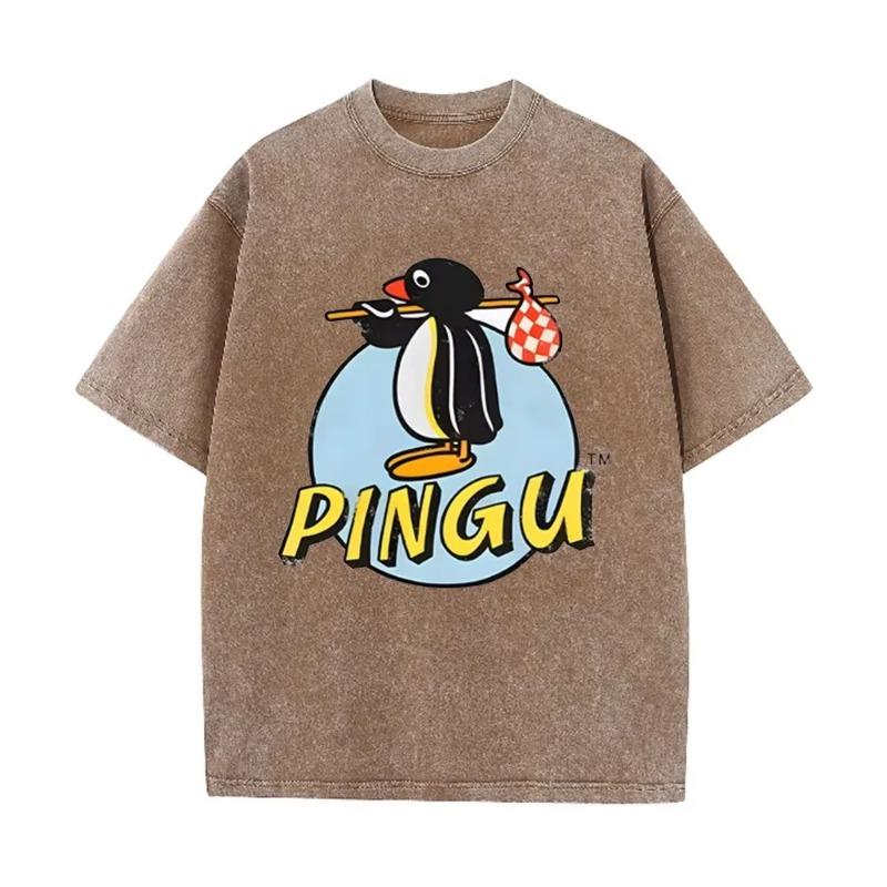 Stay Positive Printing Washed Retro Snow Womens T-Shirt Cotton Loose Tees Cotton Oversize Streetwear Breathable Tshirt Couple