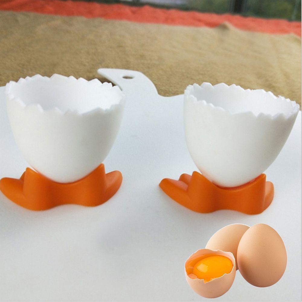 1/2/4Pcs Cute Cooking Tool Creative Eggs Container Separator Kitchen Supplies Egg Cup Holder