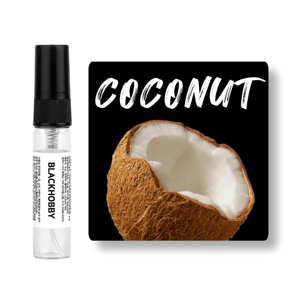 Black Harvey Coconut 10-Type Dress Perfume. Uses fermented sugarcane base. 1 pcs 4ml 379. Coconut