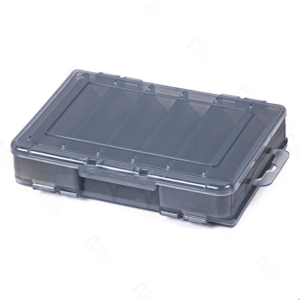 Portable Fishing Tool Box, Double-side Tool Box Bead Organizer, Fishing Hook Sealing Storage Organizer, Fishing Tackle Organizer Box For Jigs, Lures,