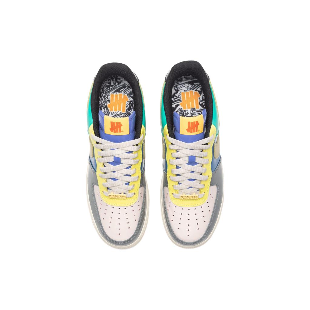 Undefeated x Nike Air Force 1 Low Community Мужские кроссовки Разноцветный Дымчато-серый Топазово-золотой DV5255-001