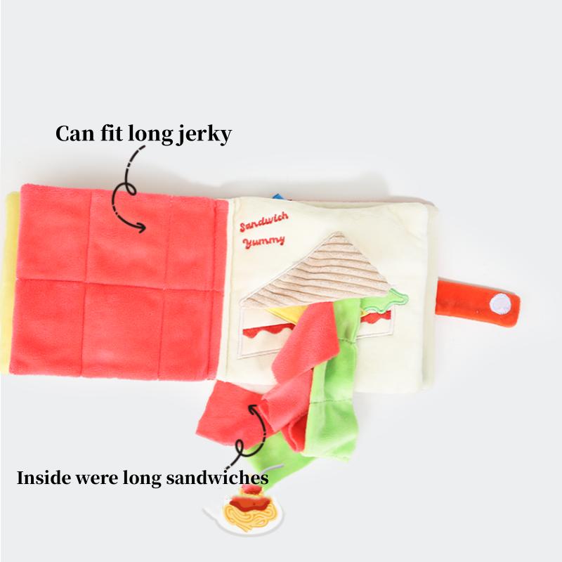 Dog Snuffle Mat Book Pet Snuffle Mat For Dogs Pet Feeding Mats Puppy Sniffing Pad Cat Doggies Interactive Puzzle Toys For Pets