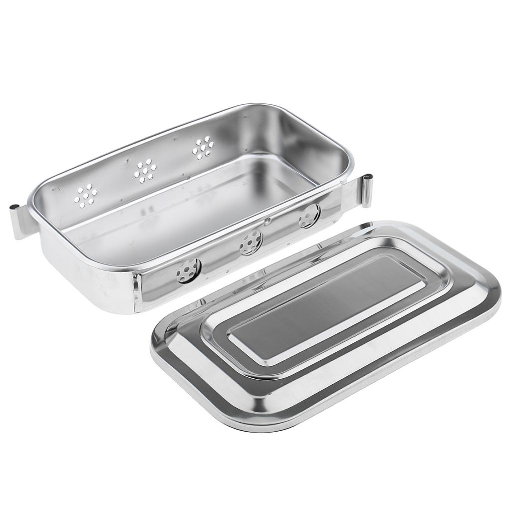 Instrument Stainless Steel Dish W/ Lid