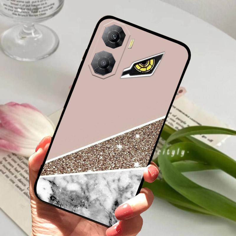 Soft Back Cover For ZTE Nubia Neo 3 5G Z2464N Phone Case Cool Wolf Lion Silicone Black TPU Funda For Nubia Neo3 Protective Shell