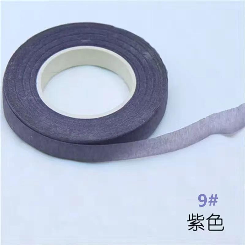 Зеленый искусственный цветок букет стебель обертка клейкая лента DIY ремесло бумажная лента флорист стебель лента цветочные принадлежности