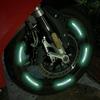 20 Pcs Car Wheel Stickers for Tires Wheels Reflective Rim Stickers Decals Motorcycle Wheels