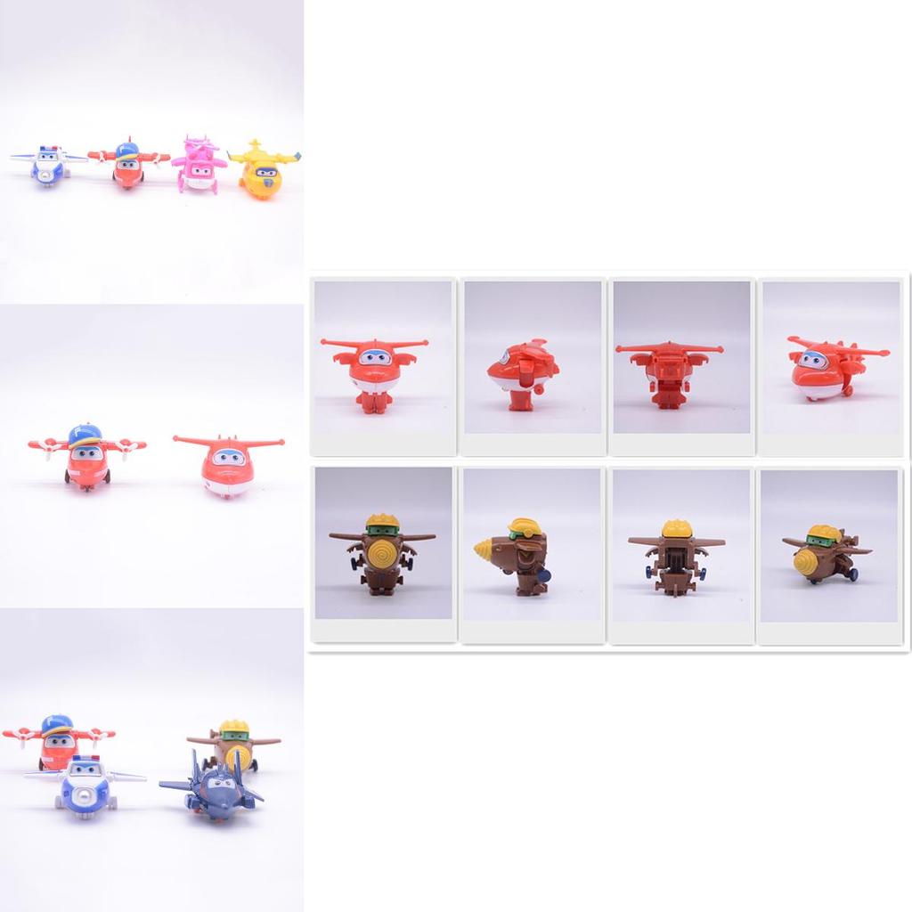 Игрушки Супер Крылья Мини Самолеты Разноцветные Трансформирующиеся Самолеты Роботы Подарки Для Детей**