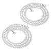 2pcs Bag Strap Acrylic Metal DIY Mobile Phones Decorative Accessories for Girl Woman1 Meter