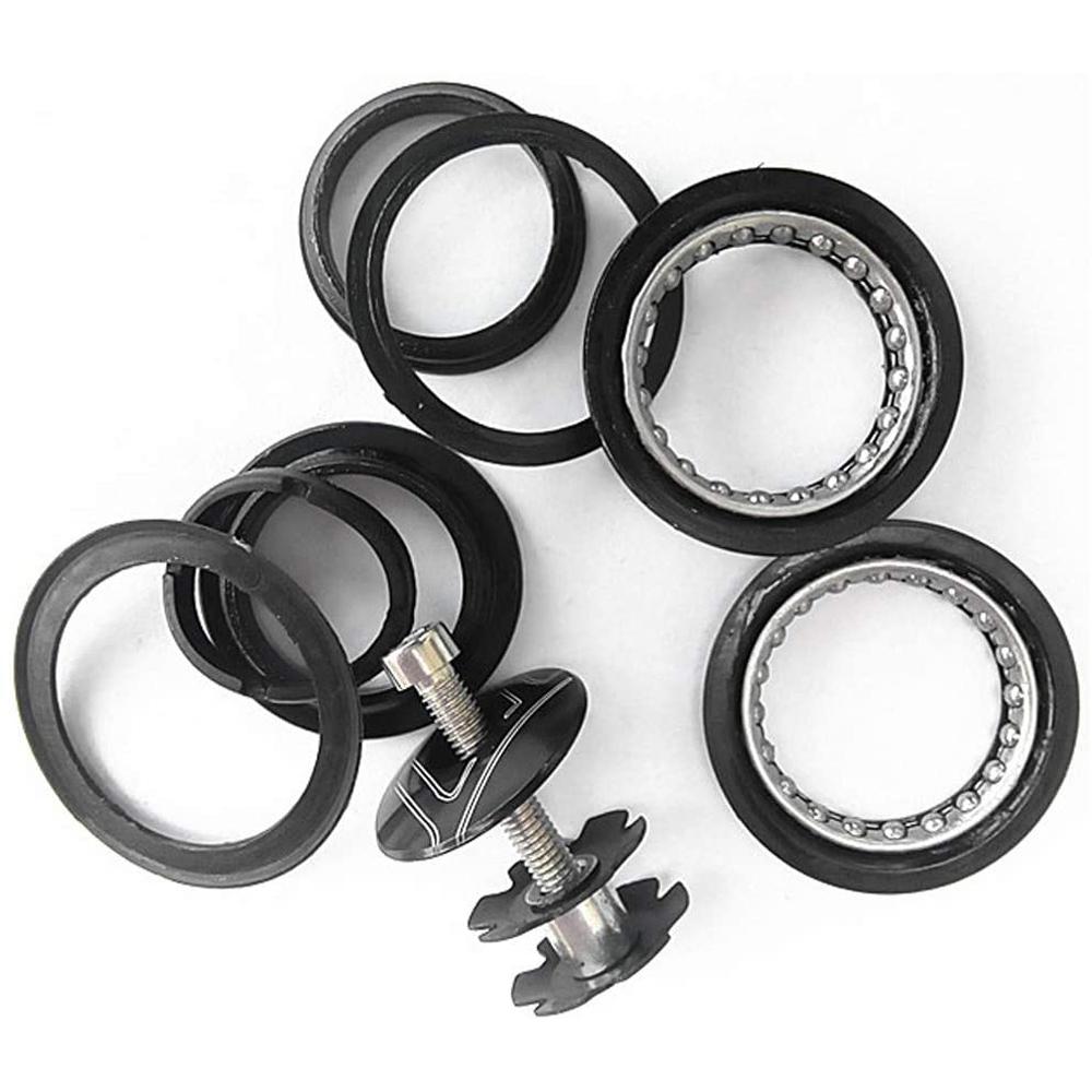 44mm Road Bike MTB Bike Black Bike External Headset Head-Tube Bike Threadless Headset 1 1/8"