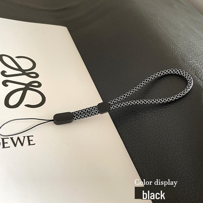 Регулируемый светоотражающий ремешок на запястье для чехла мобильного телефона - модный и простой ремешок для защиты от потери