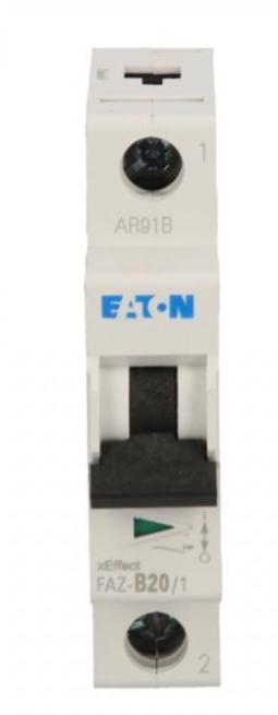 Circuit Breaker 1P B 20A 15Ka Ac Phase B20/1 278536