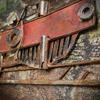 3D metal picture LOFT TRAIN 100x50