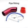 76mm Universal Car Racing Cold Air Intake System Turbo Induction Pipe Tube Kit Cone High Flow Performace Air Filter Inlet