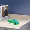 Многоцветная градиентная 3D-печать Ящерица Многосуставная имитационная фигурка Ящерица Детская игрушка