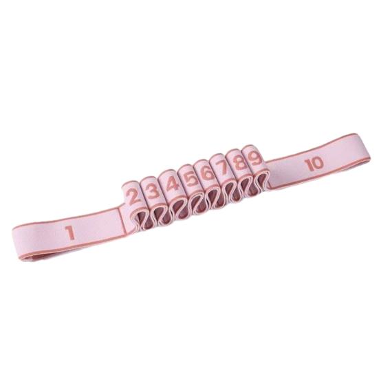 Ремень для йоги и растяжки с петлей для стопы и голени, мужской, женский, домашний, лента-растяжитель 39733, петля, тренировка, упражнения, физический