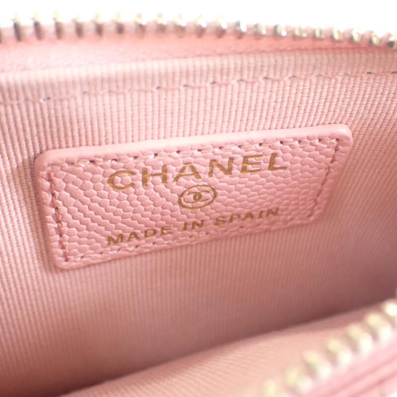 CHANEL  AP0374 Card Case pink Women