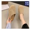 Baotou Half Slippers Women Wear 2025 New Spring and Summer Shoes Versatile Spring and Autumn Single Shoes Internet Celebrity Platform Birkenstoc