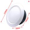 Adjustable Air Ventilation Cover Round Ducting Ceiling Wall Hole Air Vent Grille