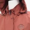 Shiz Madam Modern Double Cover Half Hooded Coat J31725