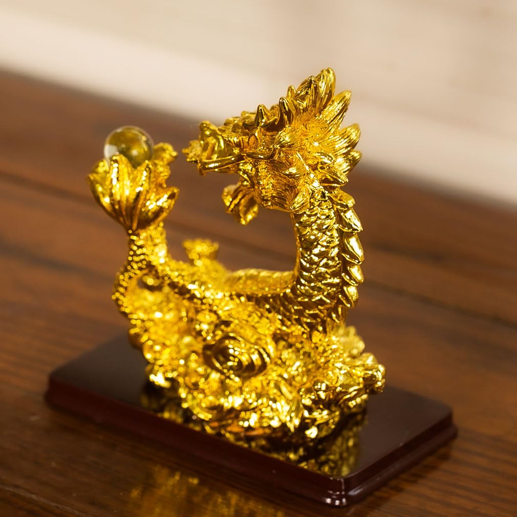 Знак зодиака Восхождение Удача 2024 Новый год Хороший Увеличенный Сделанный из смолы Дракон [Devalier] Фигурка, Дракон, Дракон, Приглашение, Очарование, Украшение, Удача,