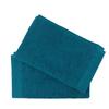 Set of 2 "Soft" Guest Towels 30 X 50 Cm 100% Combed Cotton / 600 Gr/m² - Soft Petrol