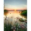5D DIY Diamond Painting Sunset Mosaic Art Seaside Diamond Embroidery Landscape Picture of Rhinestones Handmade Gift