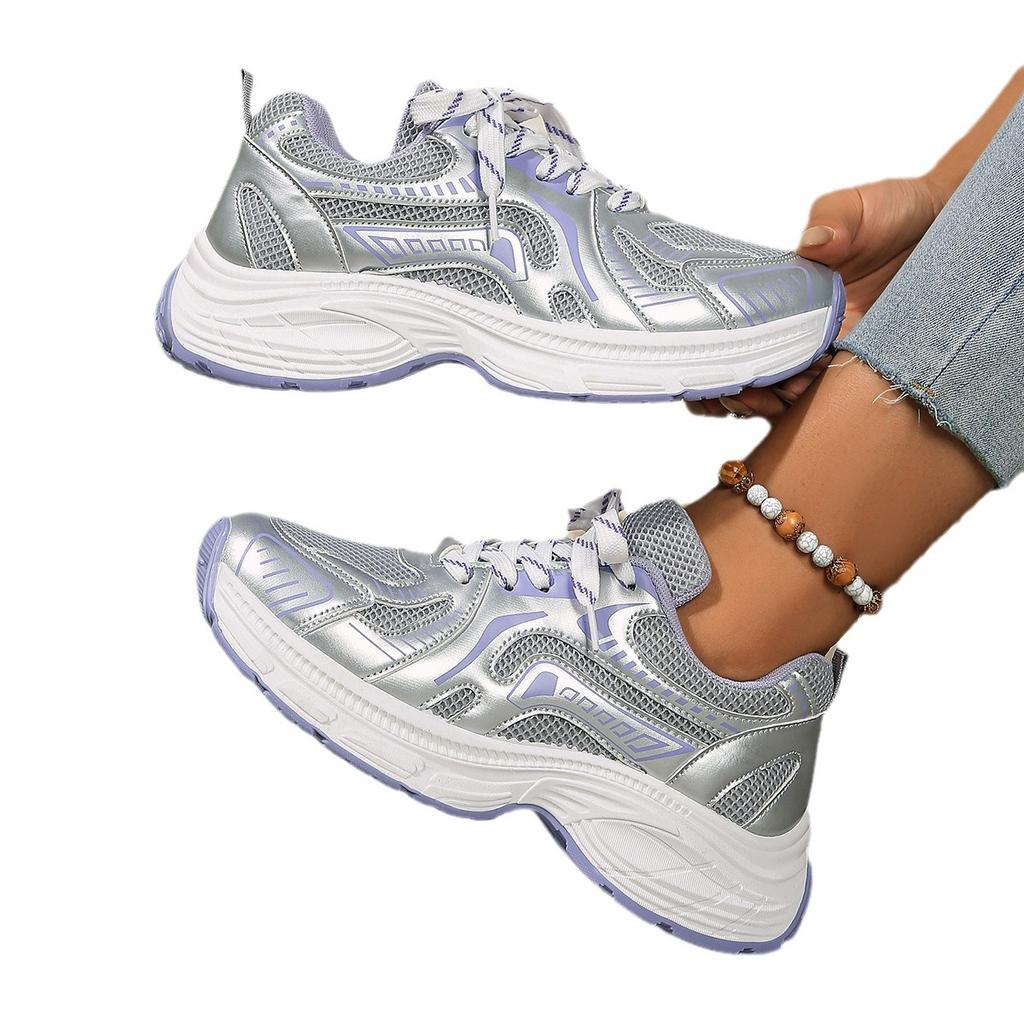 Fried Street женские кроссовки на платформе дышащие универсальные