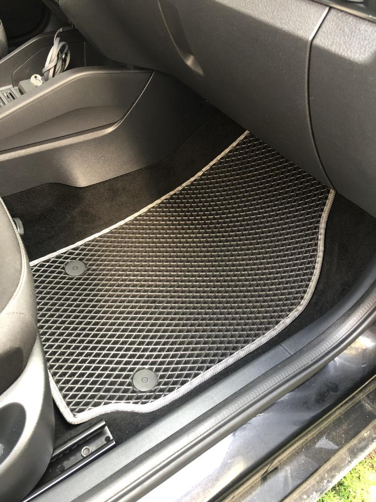Коврики EVA (черные) для Skoda Fabia 2014-2021 гг