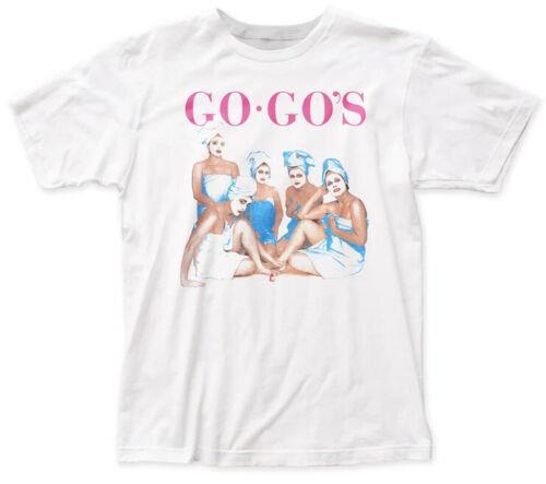 РАСПРОДАЖА Футболка Go Gos Beauty Винтажный Подарок для Мужчин Женщин Забавная Белая Футболка Унисекс