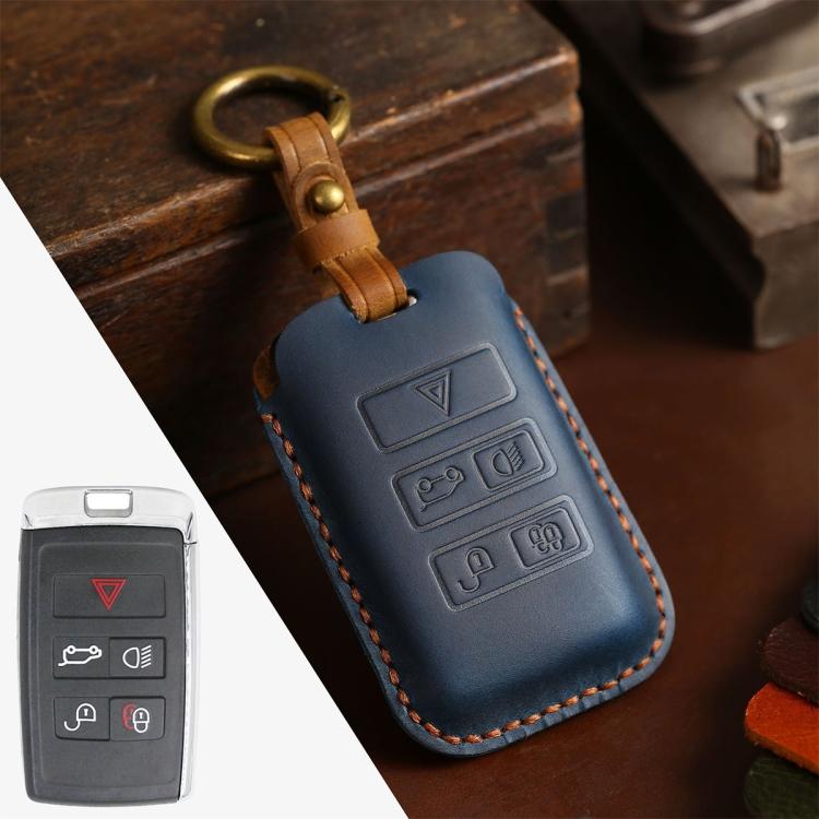 Для автомобиля Land Rover Кожаная Защитная Крышка Чехол для Ключей
