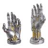Resin Robot Hand Sculpture Mechanical Hand Desktop Holder Creative Gamepad Holder